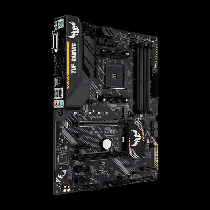 Produktbild ASUS TUF B450 Plus Gaming (AM4, AMD B450, ATX)