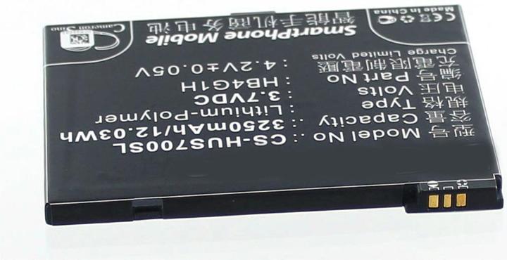 Immagine prodotto AGI La batteria compatibile con Huawei HB4G1H - Batteria - 3.250 mAh