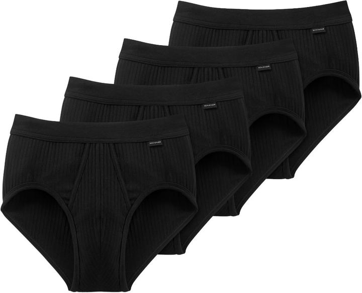 Image du produit Schiesser Pack de 4 Cotton Essentials Authentic Cotton Essentials Authentic (XXL, paquet de 4)