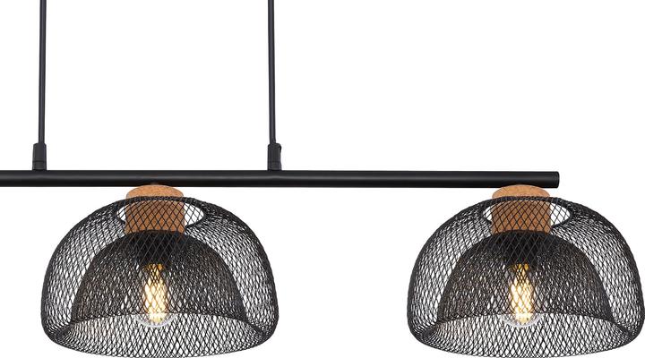 Actual product image Globo Suspension lamp Vitiano black 3xE14 (E14)