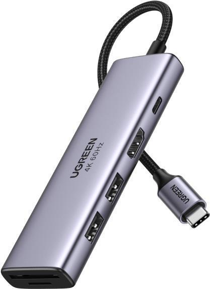 Actual product image Ugreen Ultra Compact (USB-C, 6 Ports)