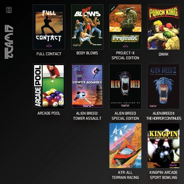 Image du produit Blaze Cartouche Evercade Team 17 Amiga Collection 1 (Arcade, EN)