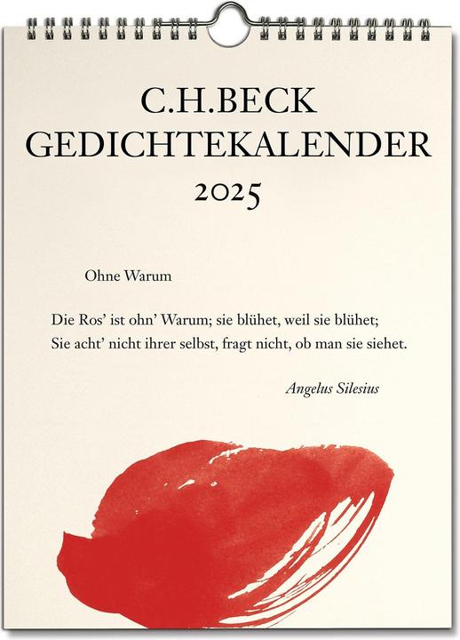 Produktbild C.H. Beck Gedichtekalender (Harter Einband, Deutsch)
