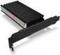 Actual product image Icy Box ARGB PCIe IcyBox expansion card for one M.2 NVMe SSD