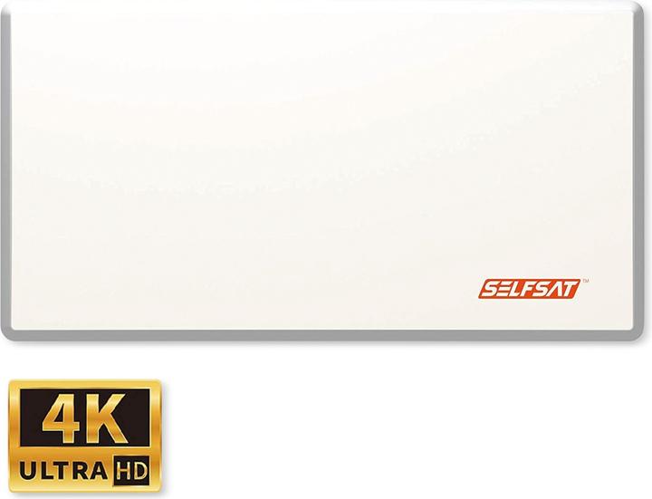 Productafbeelding Selfsat H22D4+ Vlakke antenne met Quad LNB 4 deelnemers (Platte antenne, 34.50 dB, DVB-T / -T2)