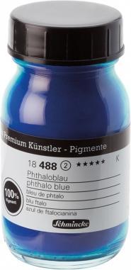 Actual product image Schmincke Pigment phthaloblue (Cyan, 100 ml)