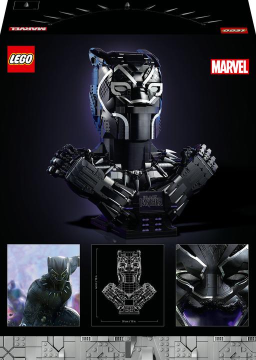 Actual product image LEGO Black Panther (76215, LEGO Marvel, LEGO Rare Sets)