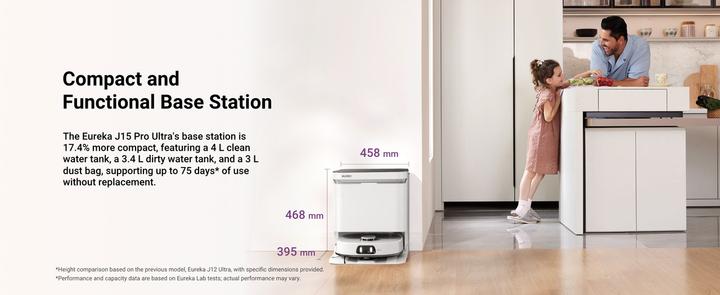 Immagine prodotto Eureka J15 (Robot aspirapolvere)