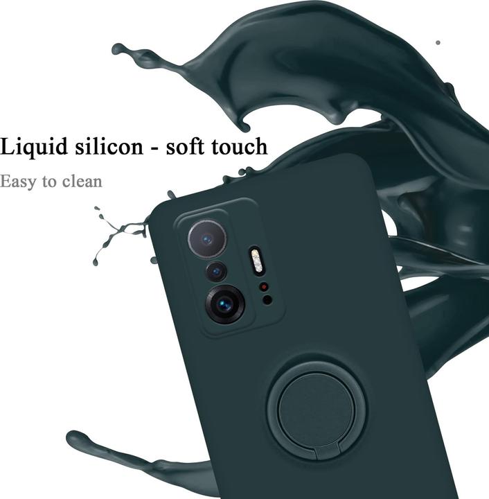 Produktbild Cadorabo TPU Liquid Ring Silicone Case Hülle für Xiaomi 11T / 11T PRO (Xiaomi 11T)