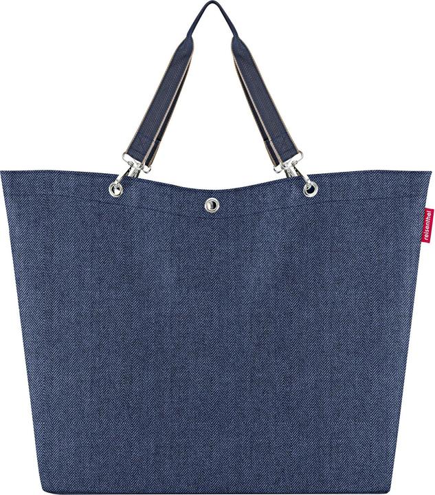 reisenthel Tasche Classic Shopper XL Herringbone Dark Blue