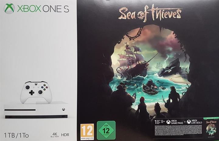Microsoft Xbox One S 1TB + Sea of Thieves
