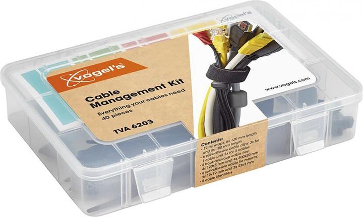 Image du produit Vogels COMFORT TVA 6203 Kit de gestion des câbles