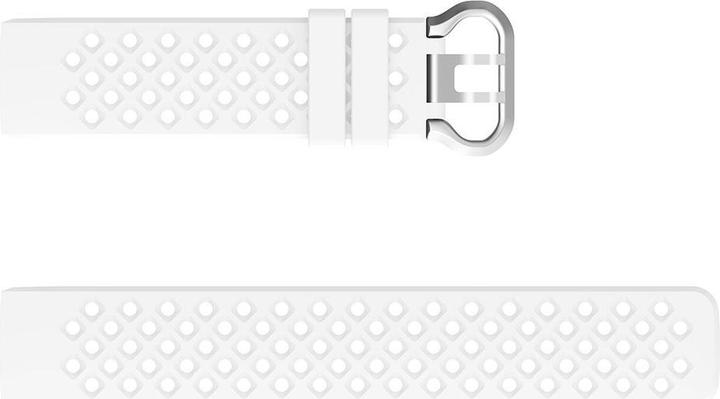 Produktbild Cover-Discount Fitbit Charge - Silikon Sportarmband gelöchert weiss (Silikon, Charge 3, Charge 4)