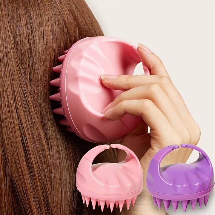 Produktbild PhoneLook Silikonbürste Kopfhautmassage Mintgrün