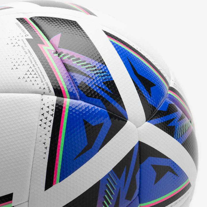 Immagine prodotto Kipsta Pallone da calcio da allenamento misura 5 Hybrid 2 - FIFA Quality Match Ball bianco