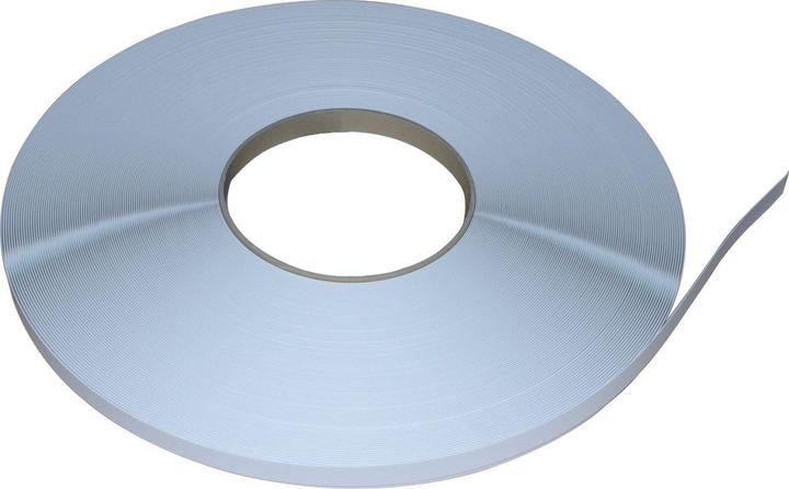 Actual product image Exte Flat moulding on roll (window moulding) self-adhesive without lip 20 mm, white (2.50 mm)