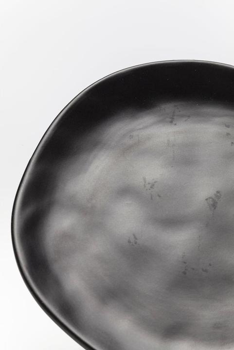 Image du produit Kare Design Assiette Organic noire Ø20cm (20 cm)
