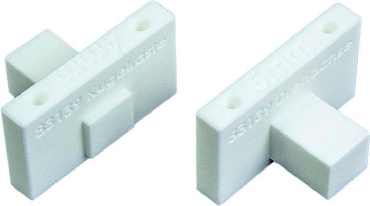 Produktbild Hettich Verarbeitungshilfe Ergänzungs-Set Cadro für Glastürscharnier (1 Stk.)