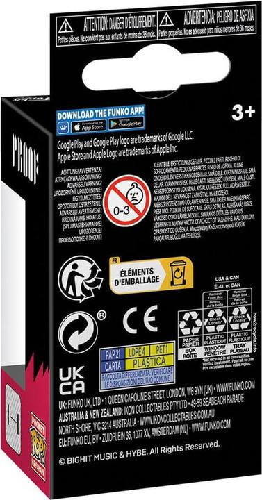 Image du produit Funko BTS POP! porte-clés vinyle 4 cm Jin Display (12)