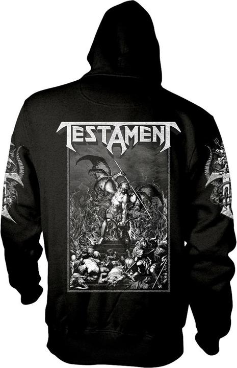 Immagine prodotto Testament Pitchfork Horns (felpa con cappuccio) (M)