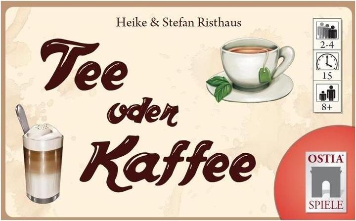 Produktbild OSTTK002 - Tee oder Kaffee, Kartenspiel, für 2-4 Spieler, ab 8 Jahren (EN, DE-Ausgabe) (Englisch)