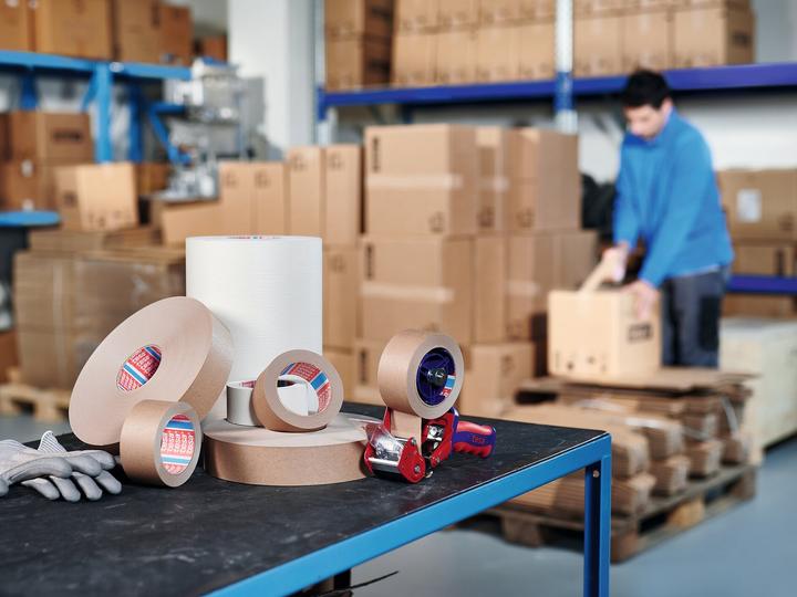 Productafbeelding tesa Verpakkingstape Papier pack® 4713 zeem Lengte 50 m Breedte 75 mm (75 mm)