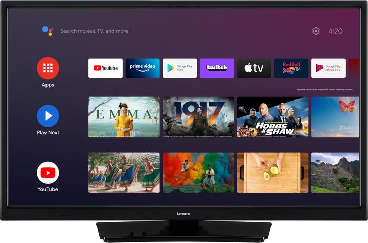 Immagine prodotto Lenco LED-2463BK (24", LCD, Pronto per l'HD)