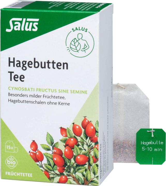 Produktbild Salus Hagebutten Früchtetee, 15 St. Filterbeutel (45 g)