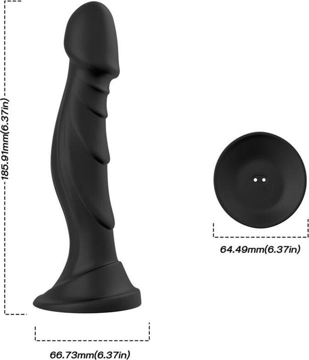 Produktbild Armony Dildo Vibrator & Anal Plug Fernbedienung Schwarz