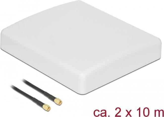 Produktbild Delock LTE/HSPA/GSM Antenne, 2x SMA-Stecker (GSM)