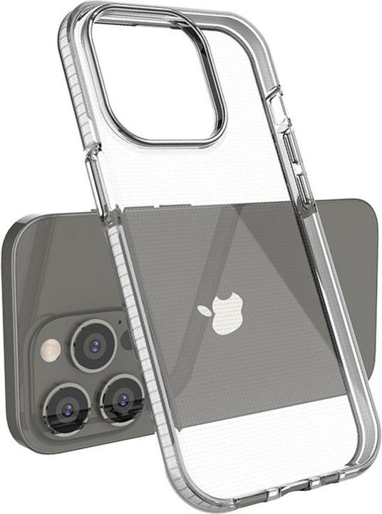 Image du produit Hurtel Spring Case Case pour iPhone 14 Pro étui en silicone avec un cadre rose pâle (Apple iPhone 14 Pro)