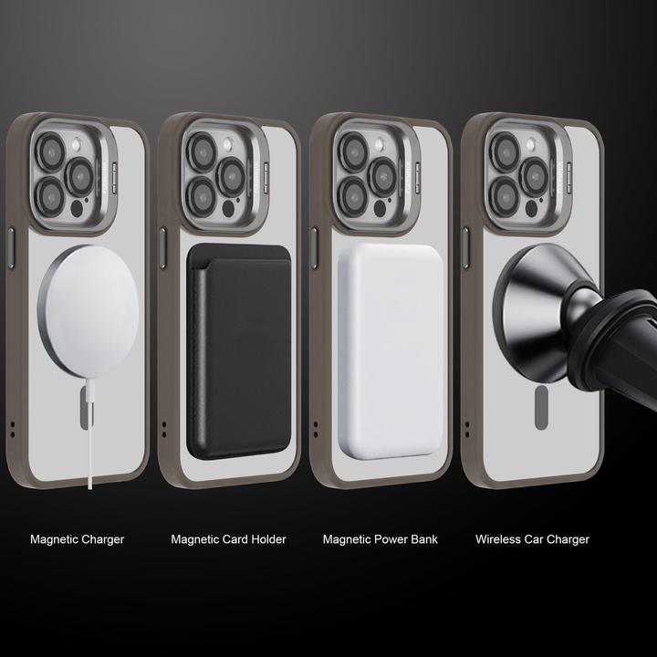 Produktbild Cadorabo Hülle für iPhone 13 PRO MAX kompatibel mit Magsafe inkl. Kameralinsen Schutz (Apple iPhone 13 Pro Max)