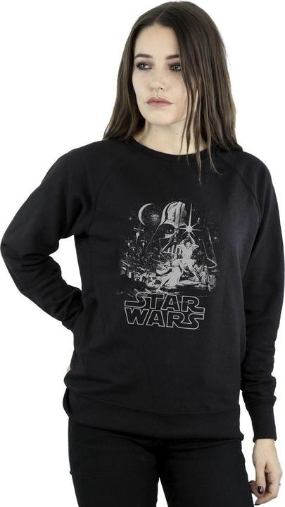 Actual product image Star Wars Womens/Ladies New Hope Poster Sweatshirt (XL)