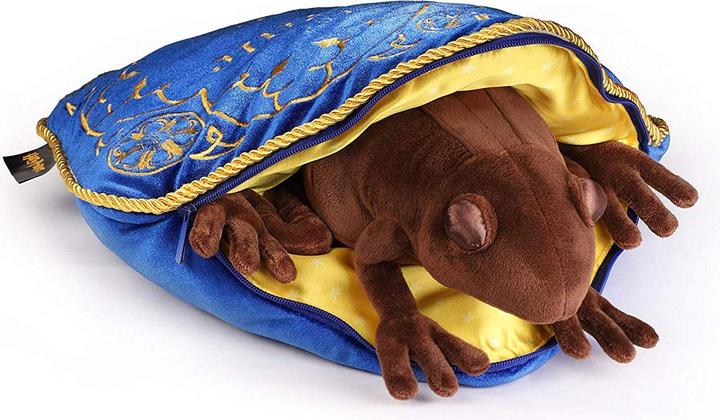 Immagine prodotto Noble Collection Harry Potter: Rana di cioccolato su cuscino (11 cm)
