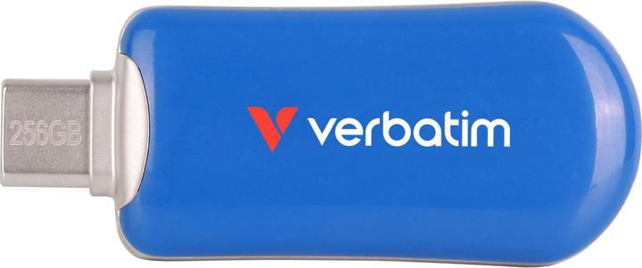 Immagine prodotto Verbatim Plectra Blue 256GB USB-C Flash Drive 30234 (256 GB, USB-C)