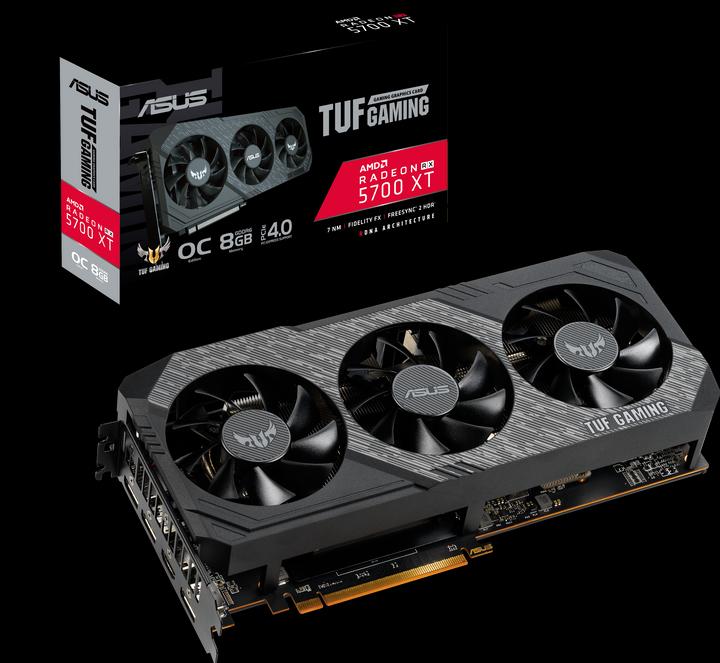 Image du produit ASUS Jeu Radeon TUF RX 5700 XT O8G (8 Go)