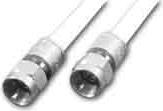Image du produit Televes Deutschland GmbH Preisner FPK430 Câble coaxial F 0,43 m Blanc (120 dB, Câble d'antenne)