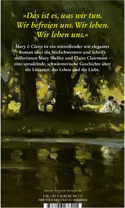 Produktbild Mary & Claire (Deutsch, Markus Orths, 2023)