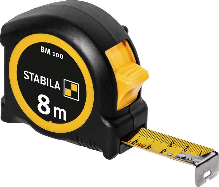 Produktbild Stabila Taschenbandmass BM 100, metrische Skala (M)