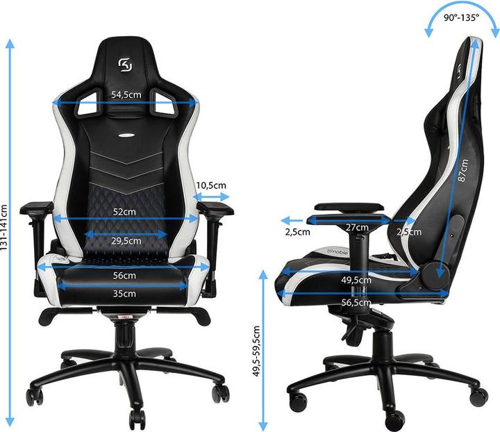 Image du produit noblechairs EPIC - SK Gaming Edition