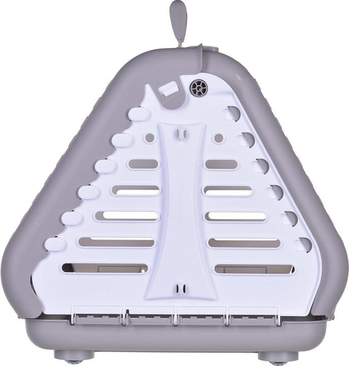 Image du produit Rotho TOBY Boîte de transport pliable avec roulettes (Chien, Chat, Respirant, Réflecteurs)