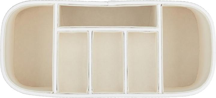 Actual product image Relaxdays Desk Organiser Faux Leather
