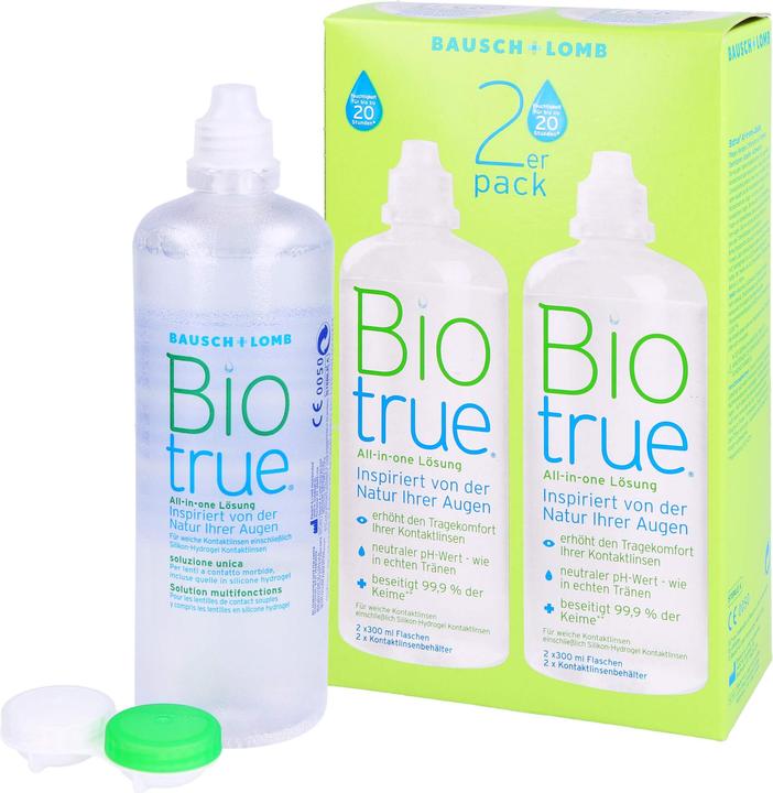 Actual product image Bausch + Lomb Bioture (All in One solution, 600 ml)