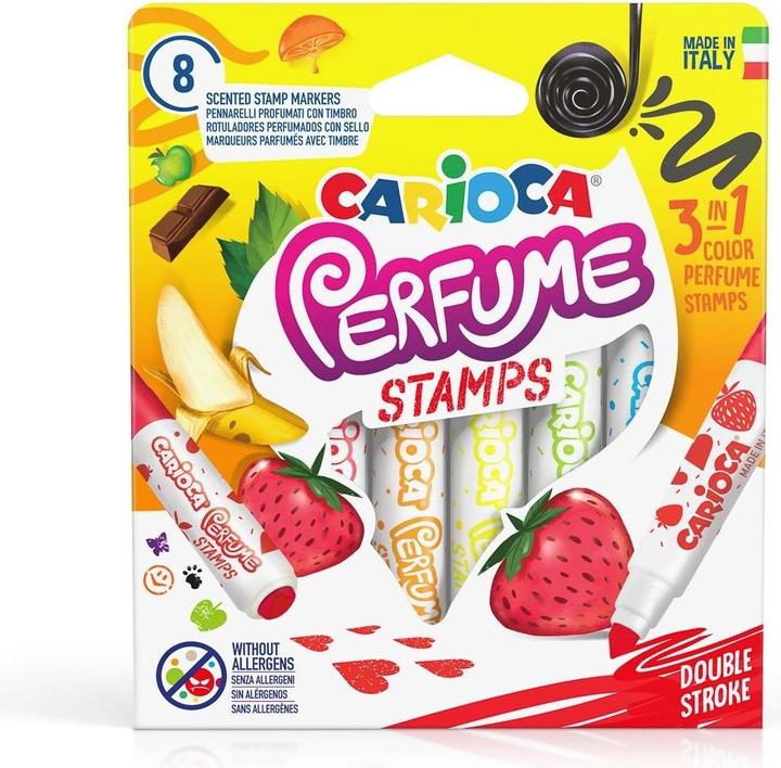 Immagine prodotto Carioca Pennarelli per timbri (Multicolore, 8 x)