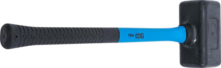 Actual product image BGS Dead Blow Hammer Fibreglas Shaft Soft Head Ø 70 mm 2100 g (2032 g)