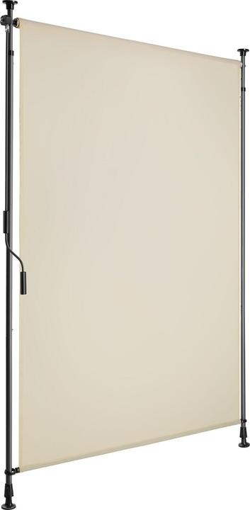 tectake Klemmmarkise Taija mit Handkurbel