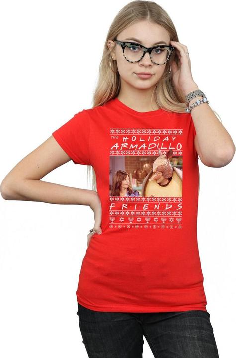 Immagine prodotto Friends Fair Isle Holiday Armadillo Maglietta Donna (XL)