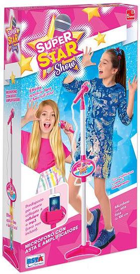 Productafbeelding Rs Toys Super Star Show - Microfono met Asta en versterker