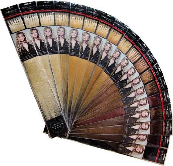 Produktbild Balmain HairXpression Echthaar 25-teilig 50cm Länge 2 Dunkelbraun 190g (Dunkelbraun, 50 cm)