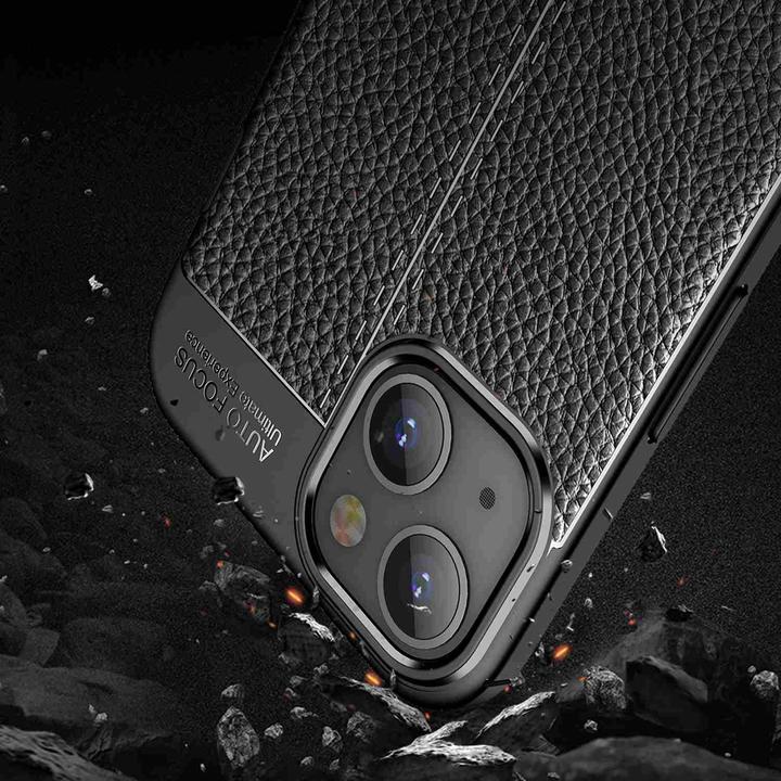 Produktbild Cadorabo TPU Cover Kunstleder Struktur (Apple iPhone 13)